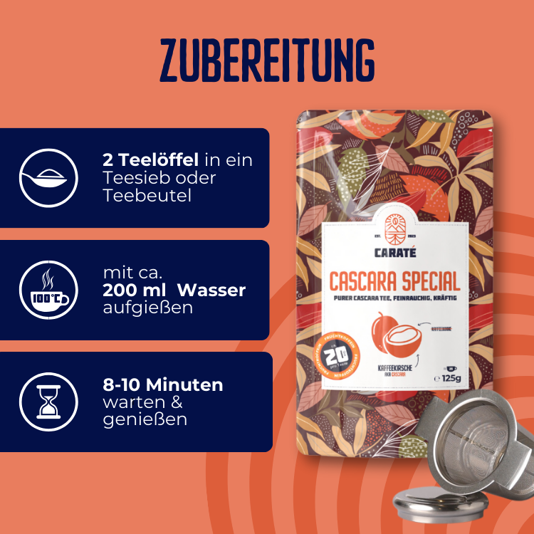 Cascara Special | Kraftvoller Cascara-Tee mit rauchig-schokoladigem Charakter